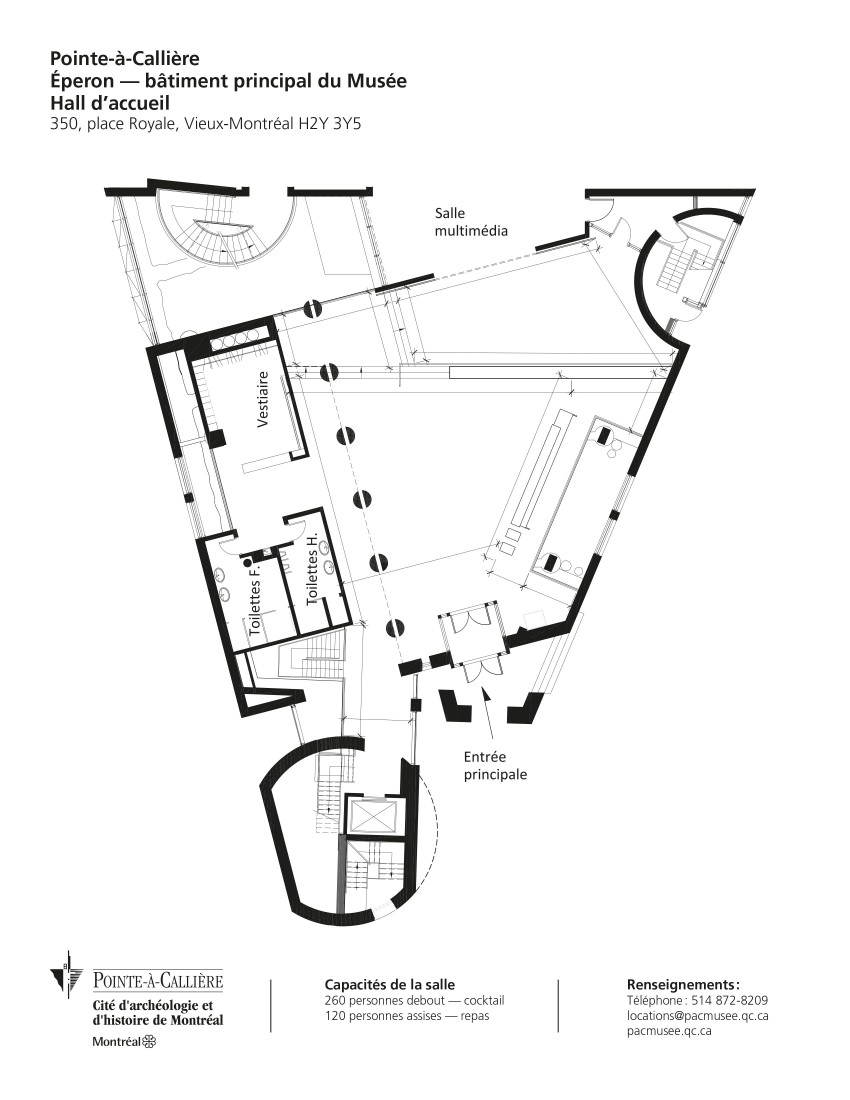 Plan of the room